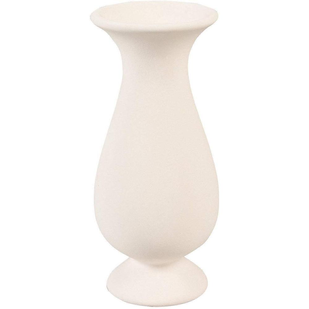 image:imageFun Express DIY Ceramic Vase Set of 12  Small White Bud Vases in Bulk for Centerpieces  Mini Pottery Vases for Home Decor Wedding Decorations for Tables amp Crafts for Kids  Paintable Clay Vase Kit