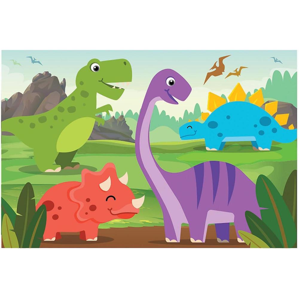 image:imageFun Express Dinosaur VBS Bright Backdrop VBS Vacation Bible School SuppliesDecor 3 Pieces