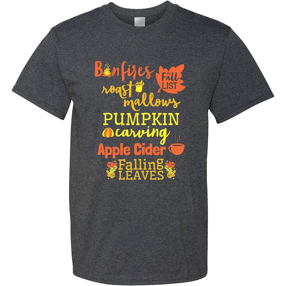 image:imageFun Express Fall Bucket List Adults TShirt  Small
