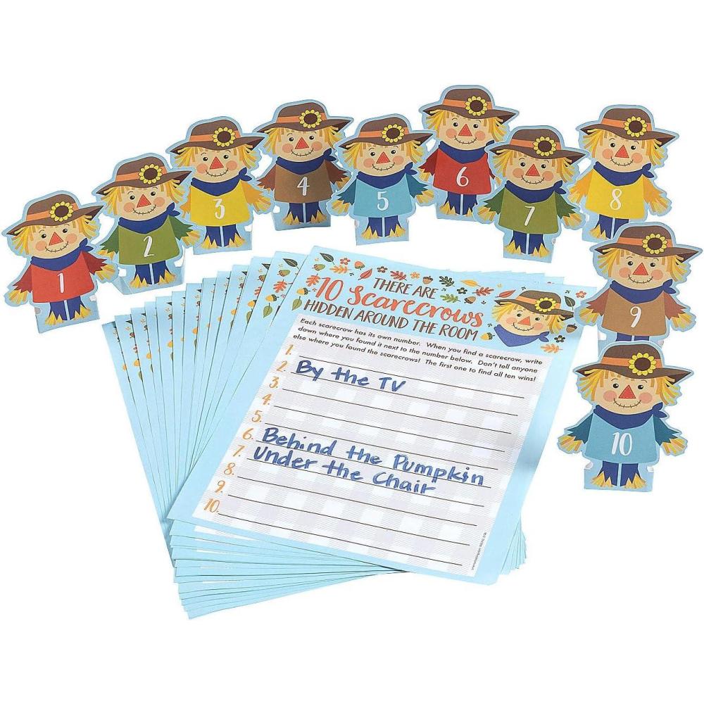 image:imageFun Express Fall Harvest Find The Scarecrow Hide amp Seek Game for 24