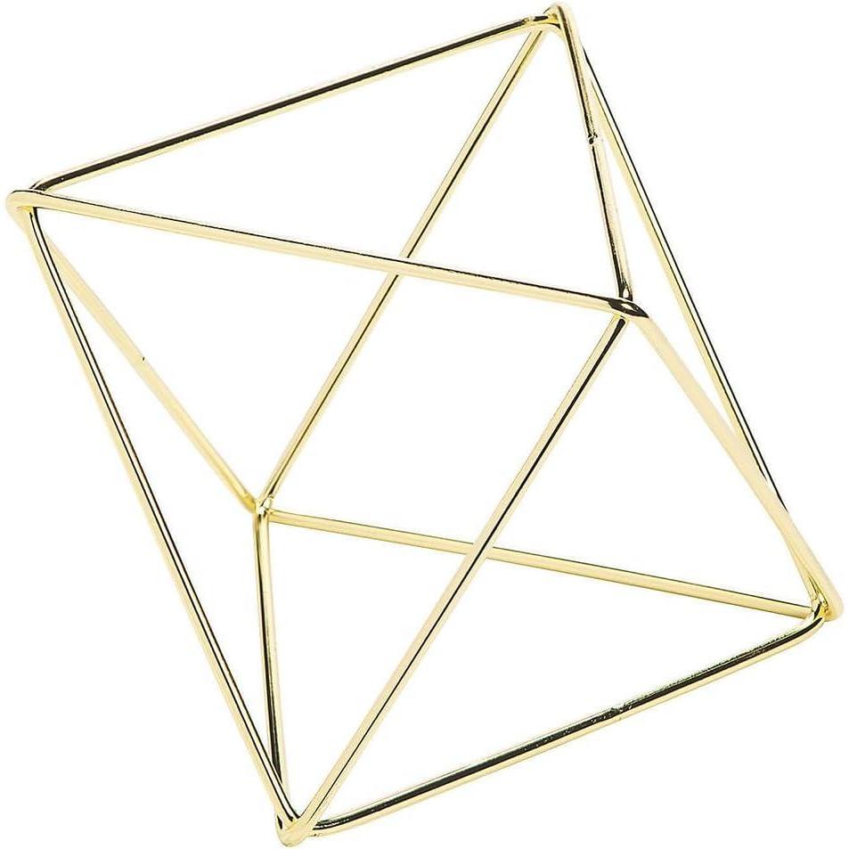 image:imageFun Express Gold Geometric Triangular Centerpiece Decorations Modern Home Dcor for Weddings Parties amp Special Occasions Stylish Table Accents amp Dcor Pieces for Contemporary Interiors 3 Pieces
