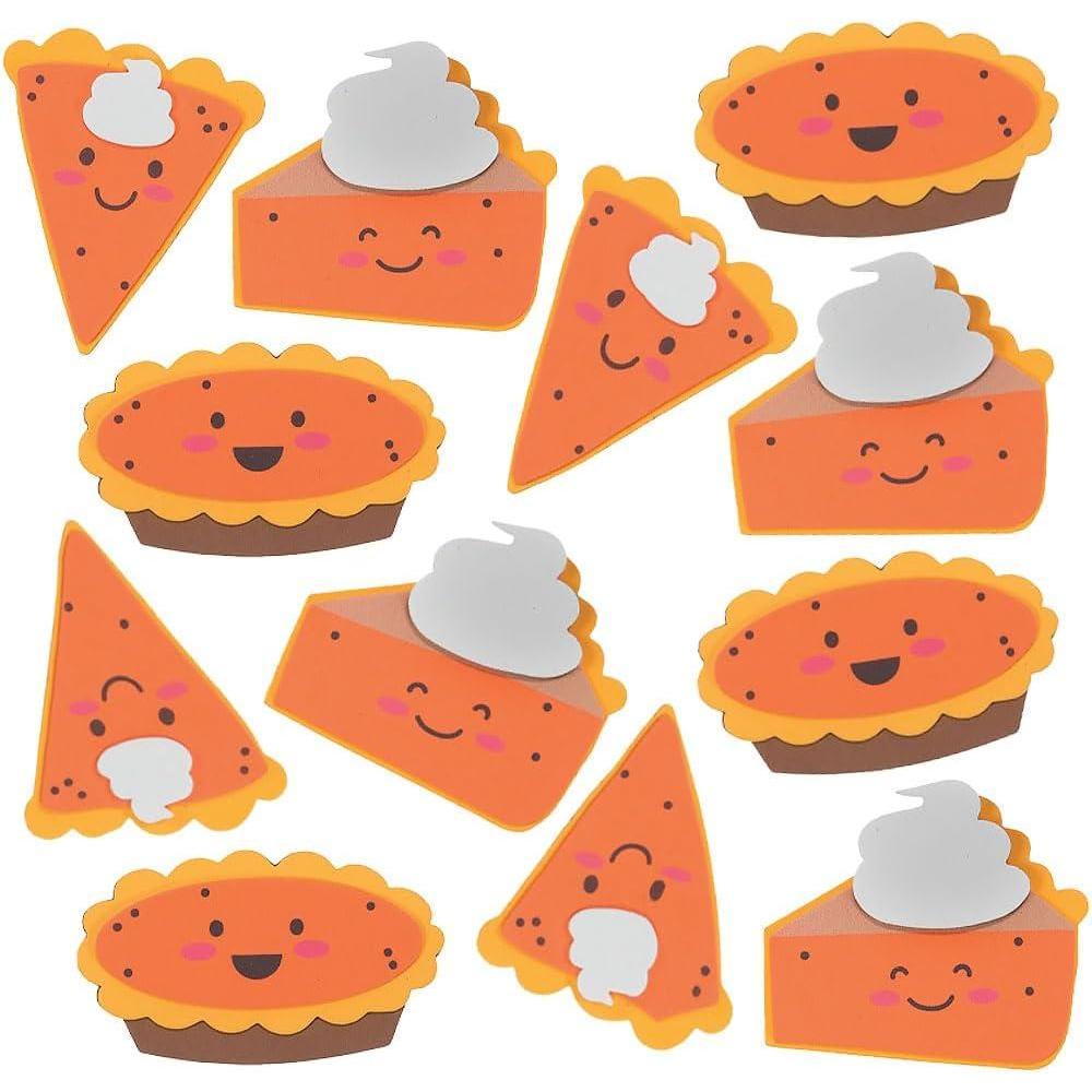 image:imageFun Express Pumpkin Pie Magnet Craft Kit  Creative Fall amp Halloween Craft for Kids  Fun Home Activities amp DIY Craft Projects  Makes 12 Magnets  Seasonal Fun EasytoAssemble Craft Set  12 Pieces