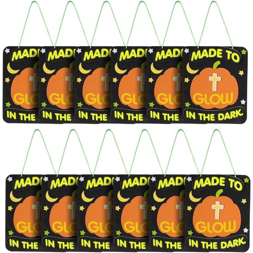 image:imageMade to Glow in the Dark Religious Fall Craft Kit Makes 12