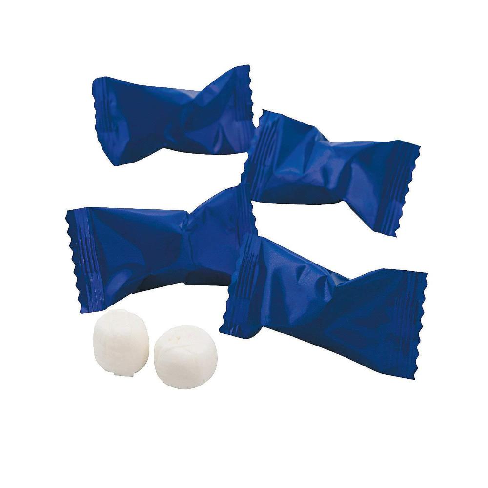 image:imageSole Favors Butter Mints Individually Wrapped Bulk 108 Pack Soft Buttermints Candy for Wedding Favors for Guests Pink Mint Party Favor for Bridal Shower Baby Shower amp Graduation CelebrationsRoyal Blue