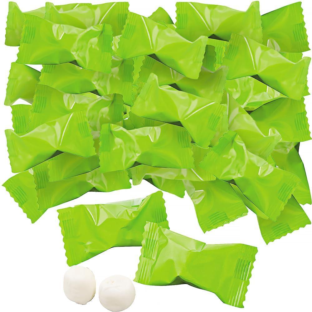 image:imageSole Favors Butter Mints Individually Wrapped Bulk 108 Pack Soft Buttermints Candy for Wedding Favors for Guests Pink Mint Party Favor for Bridal Shower Baby Shower amp Graduation CelebrationsLime Green