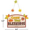 Count Your Blessings Sign Craft Kit for Fall – Makes 12 – Crafts for Kids and Fun Home Activities