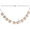 FALL BANNER W/WOOD DISCS – Party Decor – 1 Piece