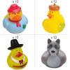 Fun Express 2″ Bulk 48 Piece Fall-Themed Rubber Duck Assortment