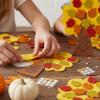 Fun Express 5 1/2″ Fall Tree with Bible Verse Magnet Foam Craft Kit – Makes 12