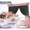 Fun Express Black Sheer Fabric Roll 100 Feet Long x 3 Feet Wide – Premium Gossamer Material for Wedding Ceremony Decorations, Party Backdrop & Event Draping | Professional Photography & DIY Decor