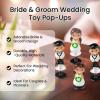 Fun Express Bride & Groom Wedding Toy Pop-Ups – 12 Pieces