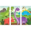 Fun Express Dinosaur VBS Bright Backdrop – VBS Vacation Bible School Supplies/Decor, 3 Pieces