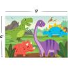 Fun Express Dinosaur VBS Bright Backdrop – VBS Vacation Bible School Supplies/Decor, 3 Pieces