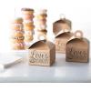 Fun Express Donut Favor Box with Handle (set of 12) Wedding and Donuts Party Supplies