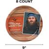 Fun Express Duck Dynasty Party Paper Dinner Plates – Duck Dynasty Theme Round Disposable Dessert Dinner Plates – Tableware Decorations Birthday Baby Shower – Duck Dynasty Party Supplies – 8 Pieces