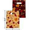 Fun Express Fall Leaf Plastic Goody Bags Bulk 50 Pc