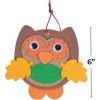Fun Express Fall Owl Ornament Craft Kit – Makes 12 – Autumn Crafts for Kids