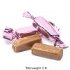 Fun Express Light Pink Foil Wrapped Caramels Candy Bulk 2lb Bag – Soft Chewy Caramel Chews Individually Wrapped for Wedding Candy Buffet | Premium Small Candies for Party Supplies & Special Events(2 lbs)