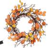 Fun Express Light-Up Fall Leaves Wreath
