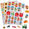 Fun Express Pumpkin Patch Foam Shapes – Bulk Set of 500 Pieces – Fall and Halloween DIY Crafts for Kids