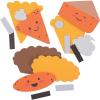 Fun Express Pumpkin Pie Magnet Craft Kit – Creative Fall & Halloween Craft for Kids – Fun Home Activities & DIY Craft Projects – Makes 12 Magnets – Seasonal Fun Easy-to-Assemble Craft Set – 12 Pieces