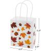 Fun Express Small Fall Paper Gift Bags – Party Supplies – 12 Pieces