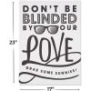 Fun Express Sunglasses Wedding Favor Sign – Fun & Stylish Wedding Reception Party Décor – Perfect for Event Receptions Photo Booths Wedding Favors – Eye-Catching Wall Décor Special Occasions – 1 Piece