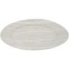 Fun Express White Washed Faux Wood Chargers – Elegant Durable Table Setting Accents for Weddings Parties Special Events – Stylish Table Decor Enhancer – Catering Banquets Special Occasions – 25 Pieces