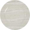 Fun Express White Washed Faux Wood Chargers – Elegant Durable Table Setting Accents for Weddings Parties Special Events – Stylish Table Decor Enhancer – Catering Banquets Special Occasions – 25 Pieces