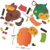Nerdy Fall Critter Foam Magnets Craft Kit – Makes 12 – DIY Crafts for Kids and Fun Home Activities