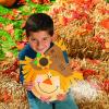Paper Plate Scarecrow Craft Kit – Makes 12 – Fall Crafts for Kids and Fun Home Activities