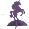 Pink, Blue & Purple Unicorn Party 3D Cardstock Centerpieces – 8″ x 10″ (1 Set) – Perfect for Kids’ Birthday Parties, Baby Showers & Magical Celebrations