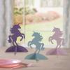 Pink, Blue & Purple Unicorn Party 3D Cardstock Centerpieces – 8″ x 10″ (1 Set) – Perfect for Kids’ Birthday Parties, Baby Showers & Magical Celebrations