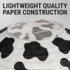 Playful Cow Print Round Hanging Paper Lanterns, 12″ (Set of 6) – Black & White Farm Theme – Perfect for Barnyard Birthdays, Rodeo Nights & Baby Showers