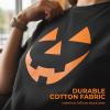 Pumpkin Face Unisex T-Shirt for Unisex Adults – Perfect For Halloween Parties and Costume Fun
