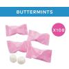 Sole Favors Butter Mints Individually Wrapped Bulk 108 Pack – Soft Buttermints Candy for Wedding Favors for Guests | Pink Mint Party Favor for Bridal Shower, Baby Shower & Graduation Celebrations(Pink)