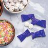 Sole Favors Butter Mints Individually Wrapped Bulk 108 Pack – Soft Buttermints Candy for Wedding Favors for Guests | Pink Mint Party Favor for Bridal Shower, Baby Shower & Graduation Celebrations(Purple)
