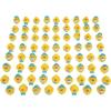 Bulk Mini Baby Boy Shower Rubber Duckies – 72 Pc. – Toys – 72 Pieces