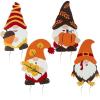 Fall Gnome Yard Signs – Party Decor – 4 Pieces