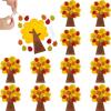 Fun Express 5 1/2″ Fall Tree with Bible Verse Magnet Foam Craft Kit – Makes 12