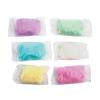 Fun Express Cotton Candy Bags Bulk 24 Pack – Pink Blue Purple Yellow White Green Individually Wrapped Party Favors for Baby Shower, Gender Reveal & Candy Buffet | Carnival Circus Theme Treats