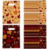 Fun Express Fall Leaf Plastic Goody Bags Bulk 50 Pc