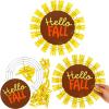 Fun Express Hello Fall Sunflower Clothespin Wreath Craft Kit – Makes 1