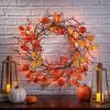 Fun Express Light-Up Fall Leaves Wreath