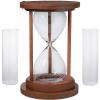Fun Express Personalized Unity Sand Ceremony Hourglass Set for Wedding – Complete Sand Ceremony Kit with Fillable Hourglass & Cylinders | Elegant Wedding Keepsake Decor for Unity Ceremony Ideas