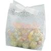Glittery Frosted Wedding Paper Treat Bags – 4″ | Silver | 48 Pcs.