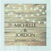 Personalized Rustic Wedding Paper Luncheon Napkins – 50 Count