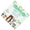 Personalized Woodland Baby Shower Luncheon Paper Napkins – 50 Pc.