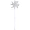Pinwheels for Kids (Bulk Set of 36) Great for Weddings, Yards and Garden Decor (White)