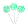 Red Swirl Lollipop Sucker, Bulk Set of 48 Individually Wrapped Pops for Candy Buffets, Graduation Parties, Anniversaries & Weddings(Aqua Blue)